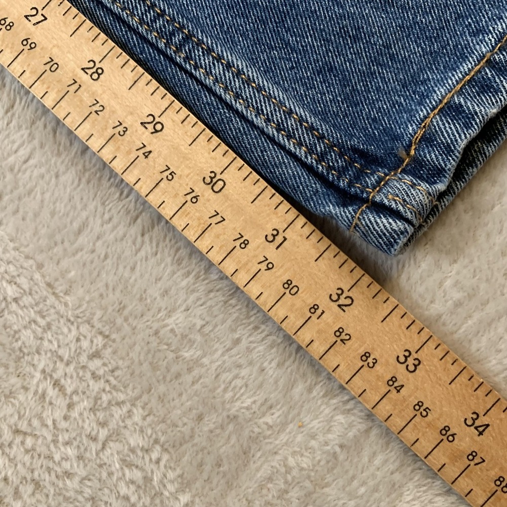 Levis 550 Jeans Mens 38x32 Blue Denim Relaxed Fit Tapered Leg 100% Cotton Pants - Picture 5 of 13